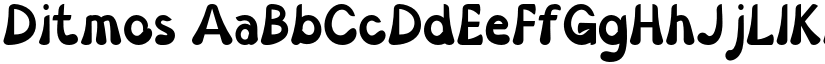 Ditmos font