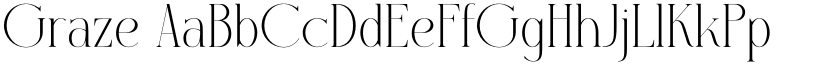 Graze font
