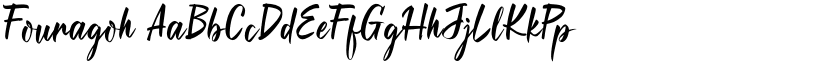 Fouragoh font