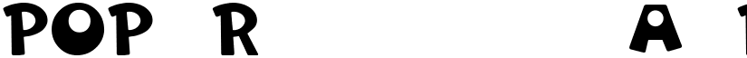 POP font download