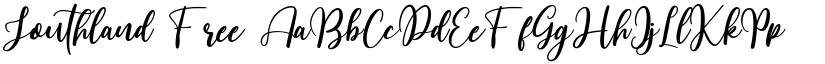 Southland Free font