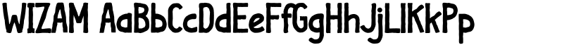 WIZAM font