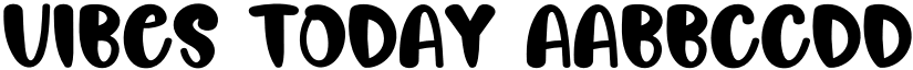 Vibes Today font download