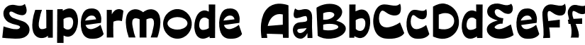 Supermode font download
