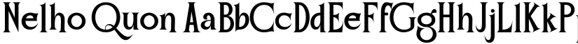 Nelho Quon font