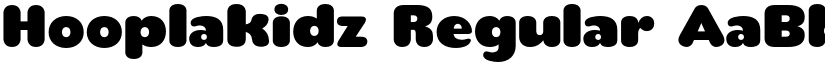 Hooplakidz font download