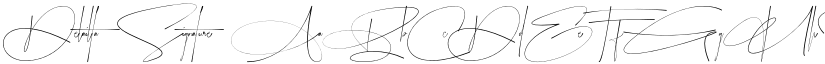 Delailta Signature font