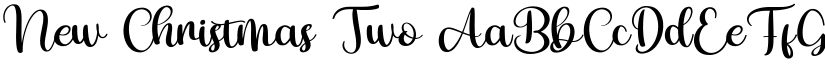 New Christmas Two font