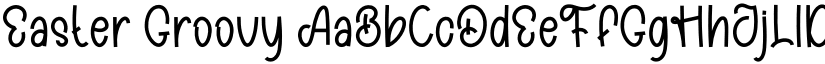 Easter Groovy font download