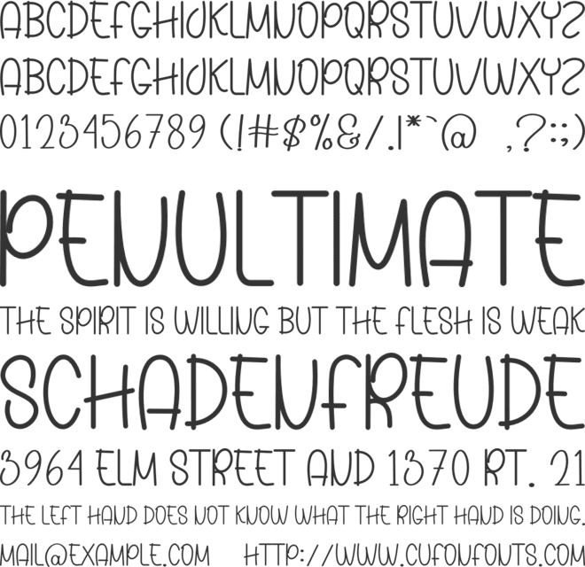 Summer Varsity font preview