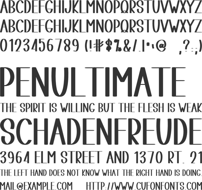 Smart Candy font preview