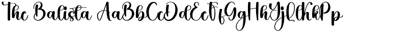The Balista font download