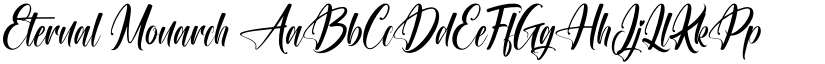 Eternal Monarch font