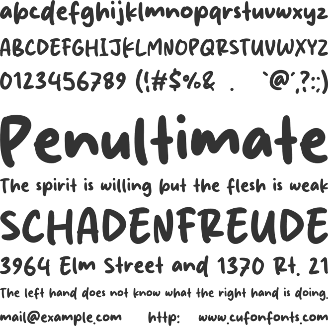 Silk Rose font preview