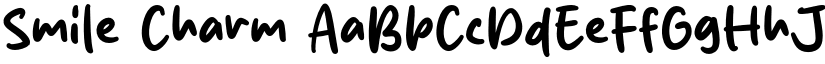 Smile Charm font download
