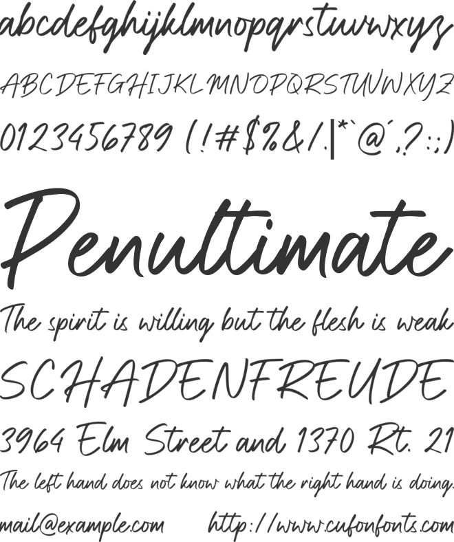 Royal Wisdom font preview