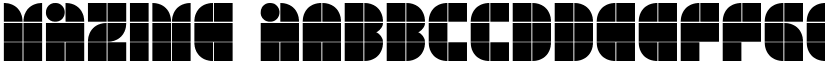 MAZIME font