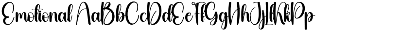 Emotional font