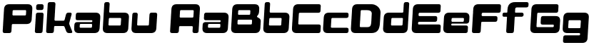 Pikabu font