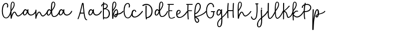 Chanda font download