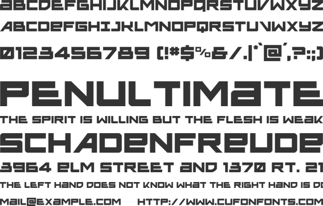 Ace of Swords font preview