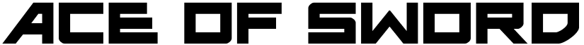 Ace of Swords font download