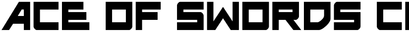 Ace of Swords Condensed font