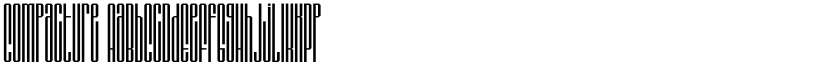 Compacture font download