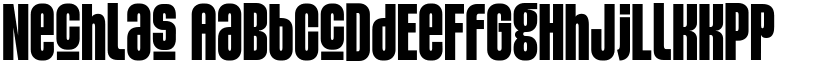 Nechlas font download