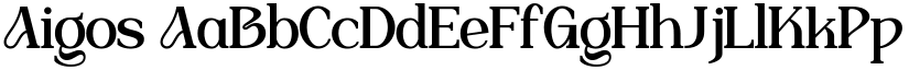 Aigos font download