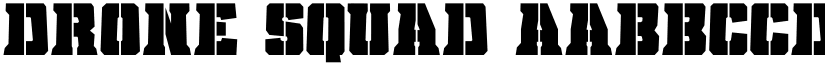 Drone Squad font