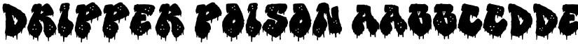 Dripper Poison font download