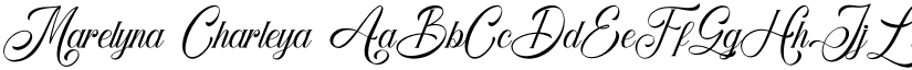 Marelyna Charleya font download