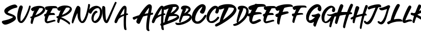 Supernova font download