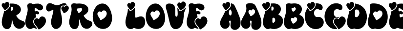 Retro Love font