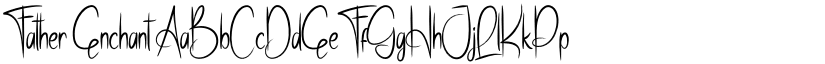 Father Enchant font