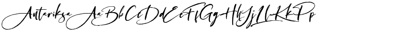 Antariksa font download