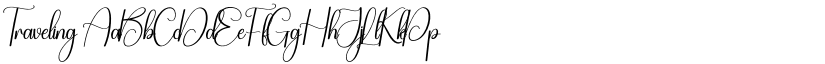 Traveling font download