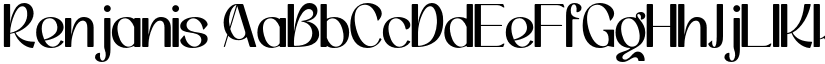 Renjanis font