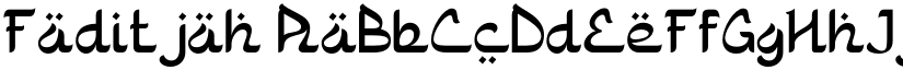 Faditjah font download