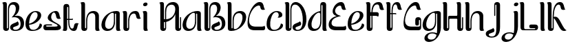Besthari font