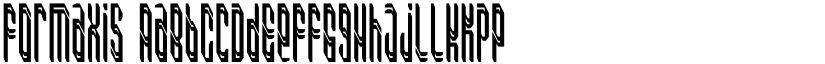 Formaxis font