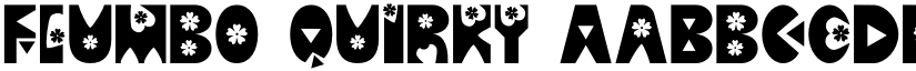 Flumbo Quirky font