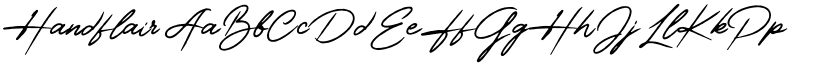 Handflair font download