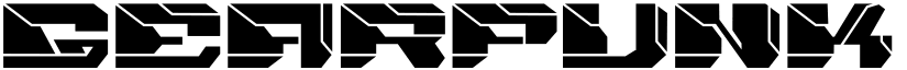 Gearpunk font download