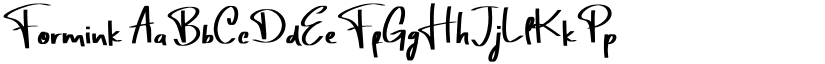 Formink font download