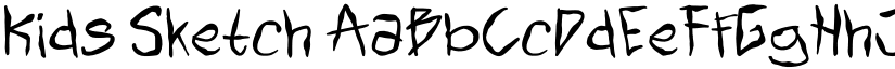 Kids Sketch font