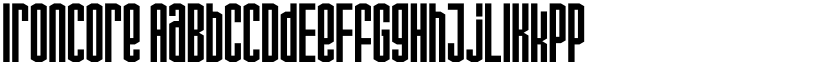 Ironcore font download