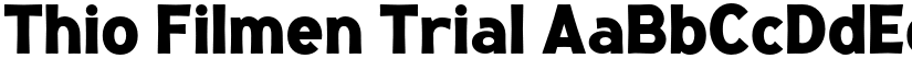 Thio Filmen Trial font