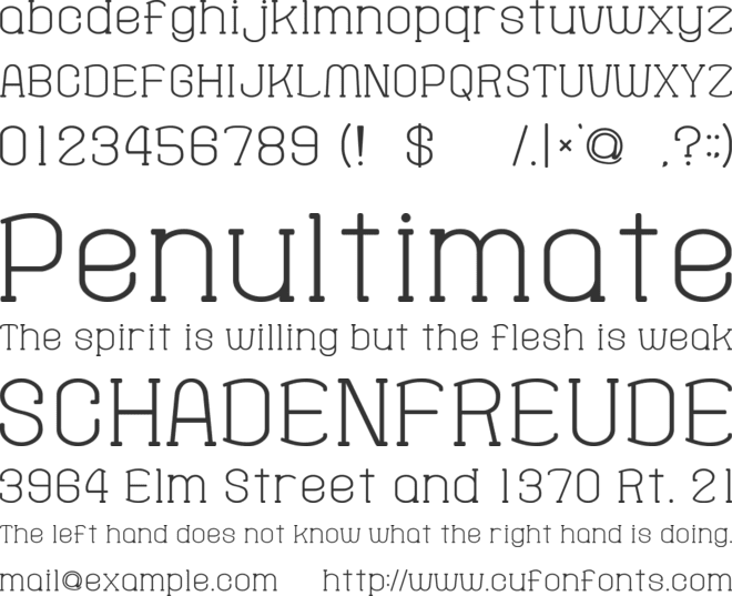 Fine Serif Hosomozi__G font preview